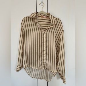 Vintage silk button down